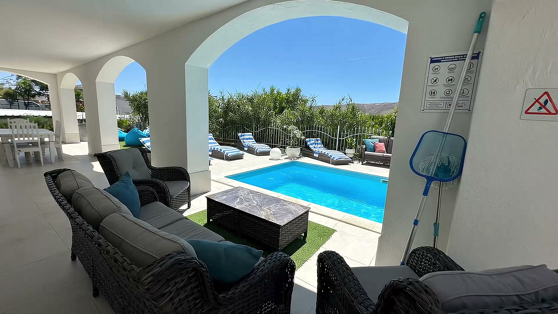 Taras Villa Casa Blanca